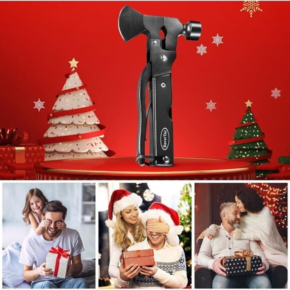 Axe Hatchet Camping Multitool Gear Tool Knife Hammer Pliers Saw Screwdri… - Picture 6 of 7